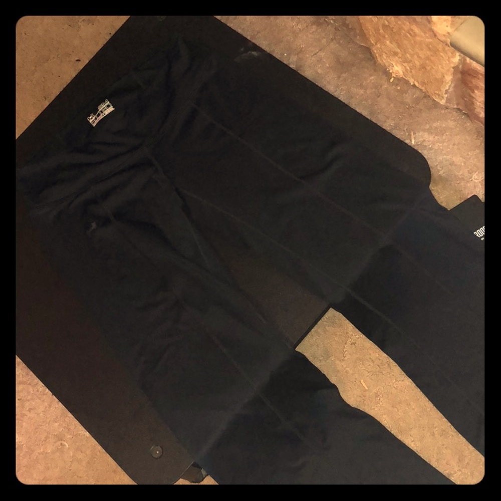 Under armour UA tights pants black small euc wwp